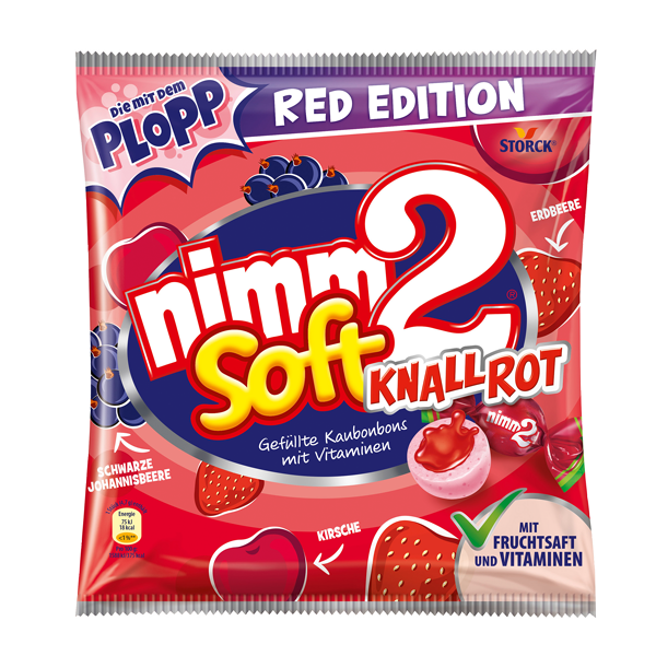 nimm2 soft Knallrot